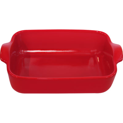 Plat rectangle 25cm Framboise