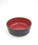 Poke bowl 19cm Fusain mat / framboise